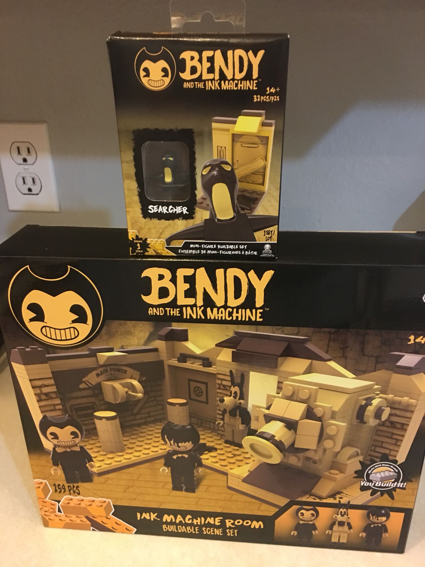 rookie petulance protein Rare last one I have bendy and the ink machine lego style set plus searcher  toy for Sale in Olympia, WA - OfferUp