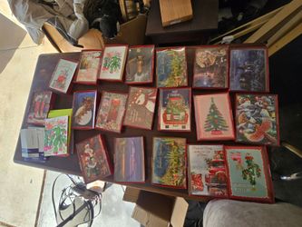 Sets of Christmas cards