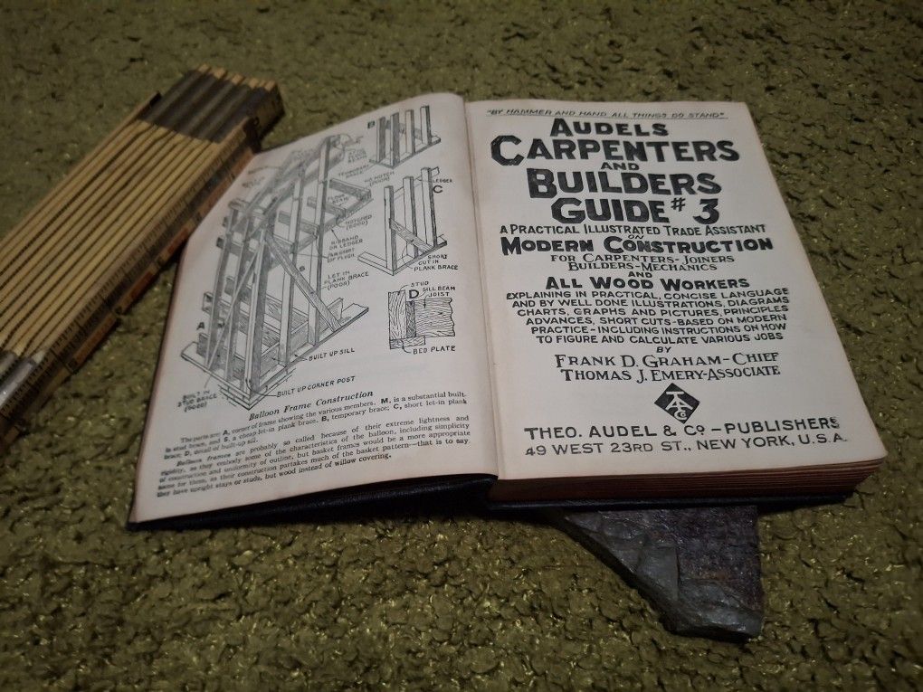 Audels Carpenters And Builders Guide #3