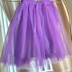 Toddler Purple Tulle Dress  