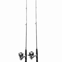 Shakespeare SP52-2M 5'2" Medium Spinning Rod & Pro-Am 350K Reel Combos 