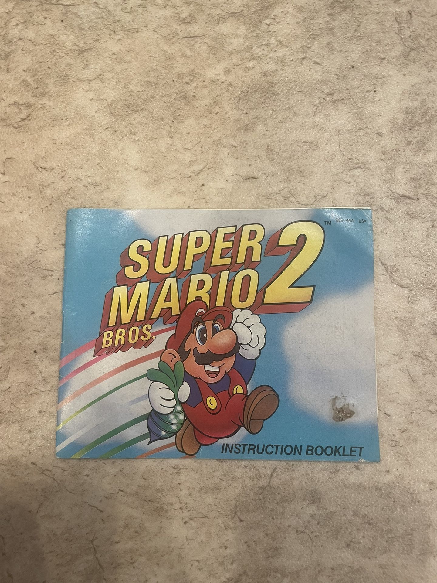 Super Mario Bros 2 Manual 