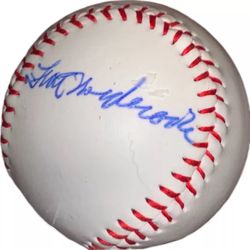 Baltimore Orioles Tim Nordbrook Autographed Baseball Signed MLB