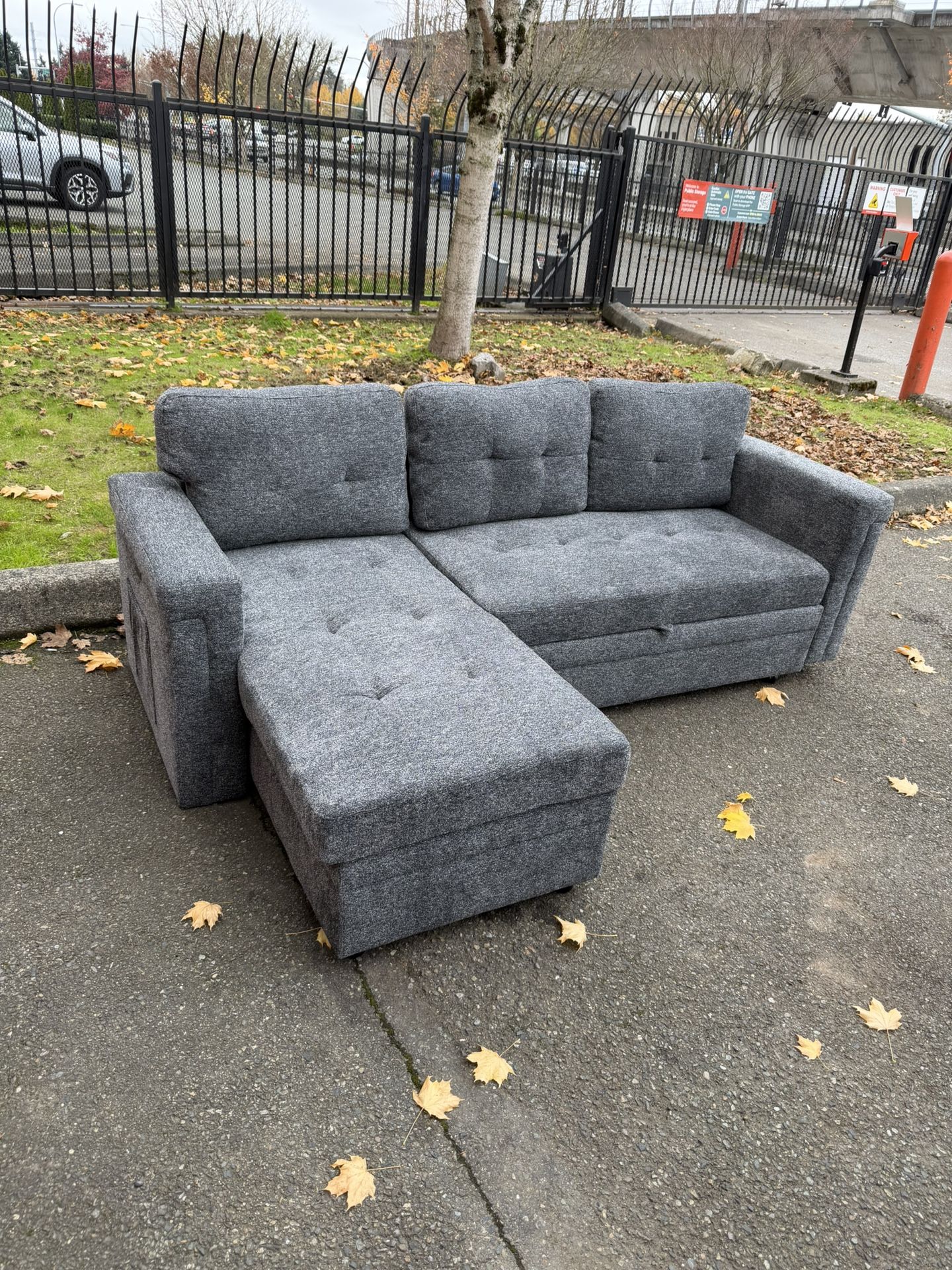 Sectional Sleeper Couch-FREE DELIVERY π