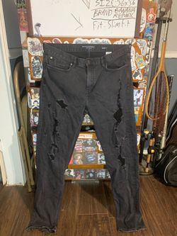 Men’s banana republic black jeans