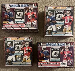 2023 Donruss Optic football mega box 