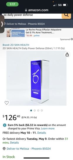 ZO Skin Health Daily Power Defense 
