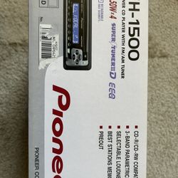 Pioneer DEH-1500 CD Receiver Car Radio