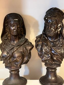 Pr bronze bust