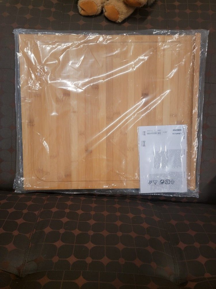 LÄMPLIG
Cutting board, bamboo, 20 ¾x18 "