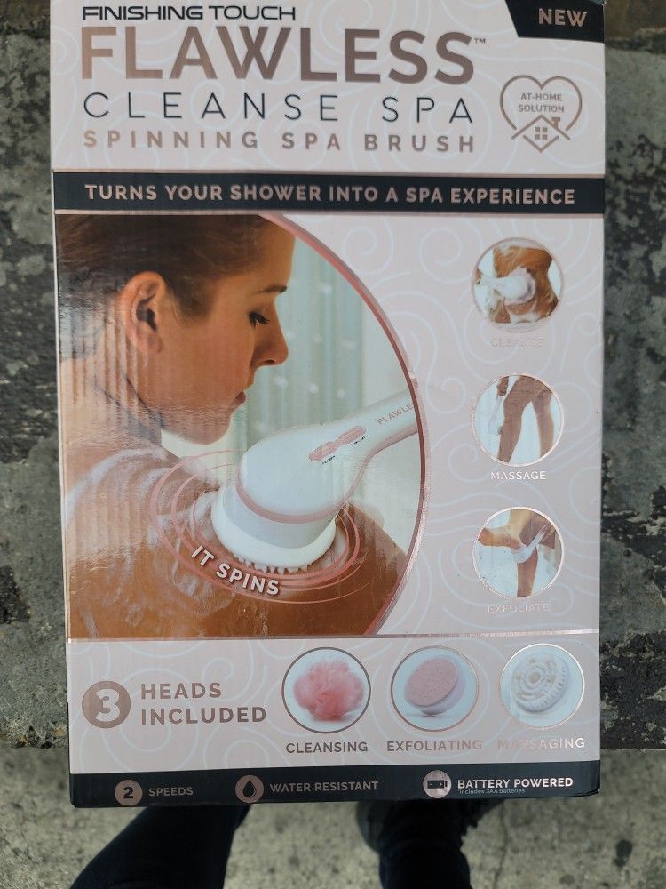 cleanse spa spinning brush