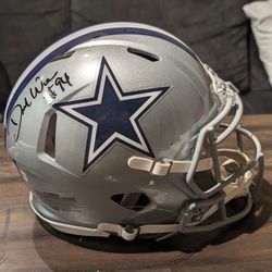 Cowboys Signed Helmet 