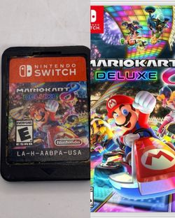  Mario Kart 8 Deluxe (Nintendo Switch, 2017) Cartridge Only - Tested 