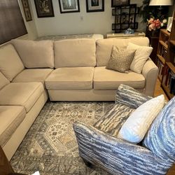 Sectional Sofa And Accent Chair