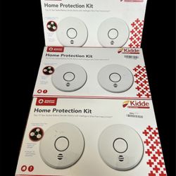 Bundle Of 6 Kidde Smoke Detectors, Interconnect Smoke Alarm