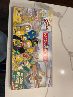 Monopoly The Simpsons Edition Board Game