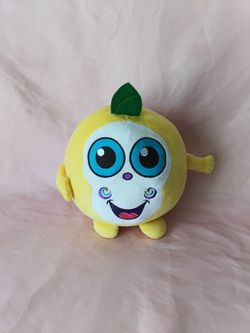 FroCo Yellow Plush Kids Toy with Big Blue Eyes - Playful Fruit Character