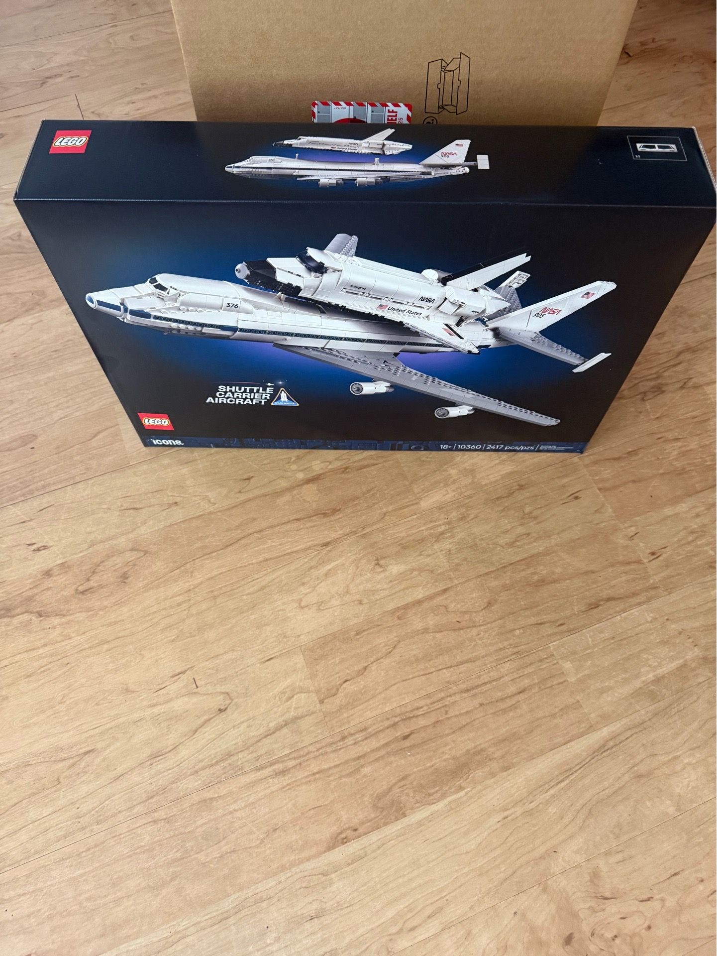 Lego 10360 Space Shuttle Carrier
