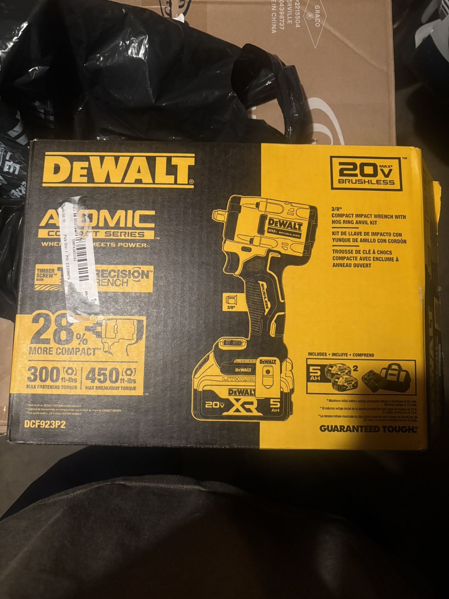DEWALT ATOMIC 20-Volt MAX 3/8 in. Cordless Impact Wrench