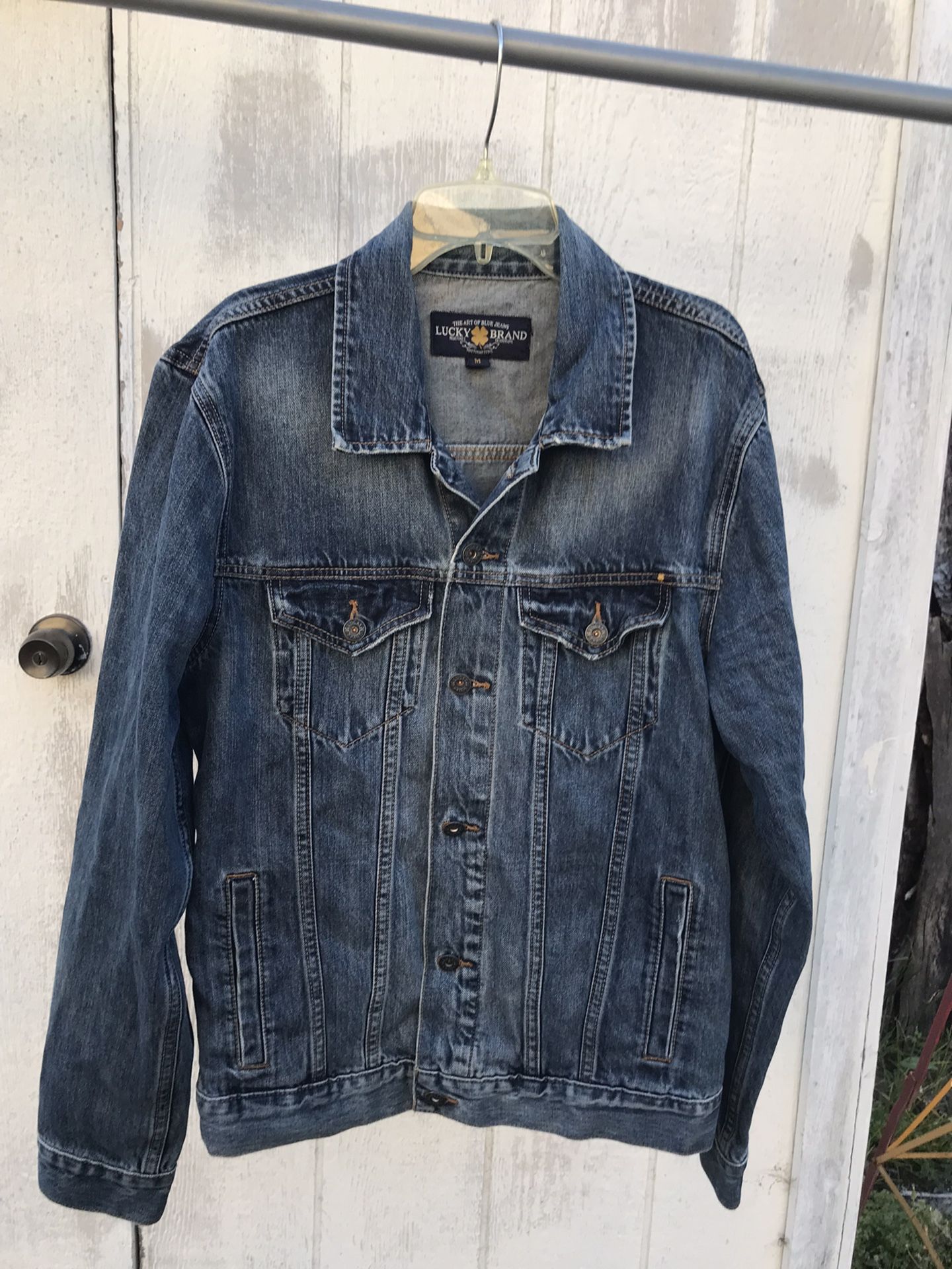 Lucky Brand Men Denim Jacket size M