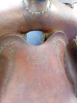 MacPherson Maker Los Angeles 1920s Ranch Saddle