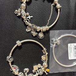 Pandora Bracelet and Charms