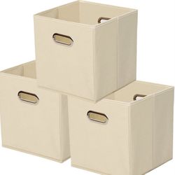 [NEW] 2 Pack Foldable Bins Organizer With Handles 
