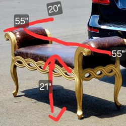  Chaise Lounge Andrea Fanfani Style Bench