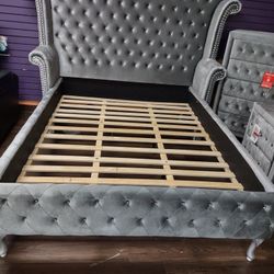 New California King Platform Bed Frame