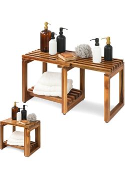 Adjustable multiple use waterproof stool bench, new