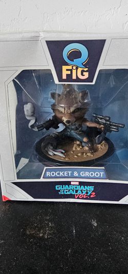 Marvel Guardians of the Galaxy Vol. 2: Rocket & Groot Q-Fig