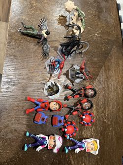 Spider-Man Figure Lot - Disney No Way Home + Spidey Amazing Friends
