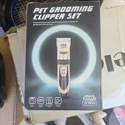 Pet Grooming Clipper Set 