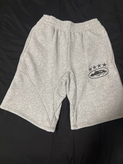 Corteiz Grey Fleece Shorts