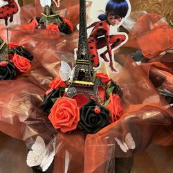 Miraculous Ladybug Centerpiece/banner/Marquee