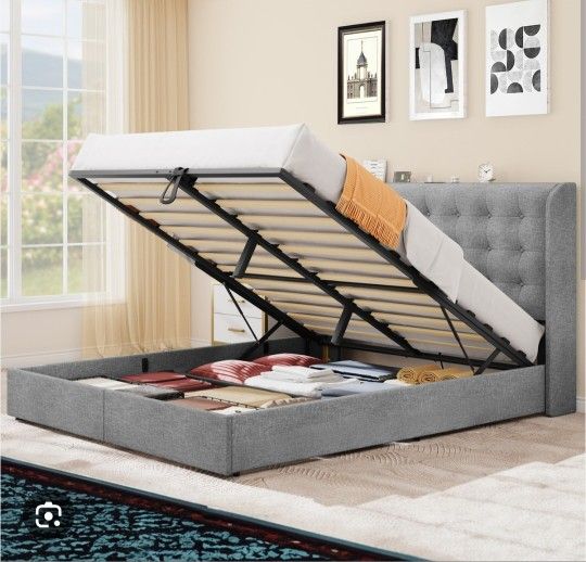 Queen Storage Bed Frame
