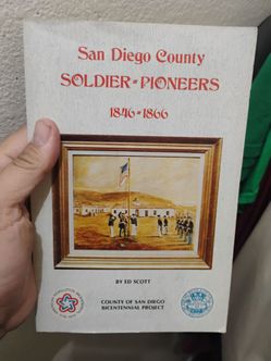 San Diego soldiers and pioneers book