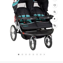 Read Details.Babytrend navigator Double Stroller 
