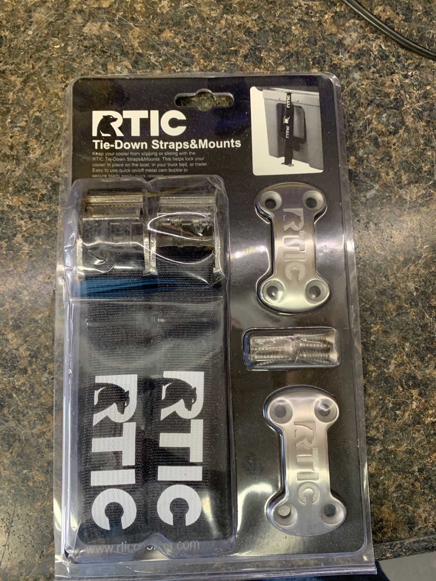 RTIC cooler tie down straps