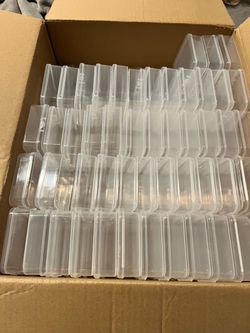 100-new small plastic containers