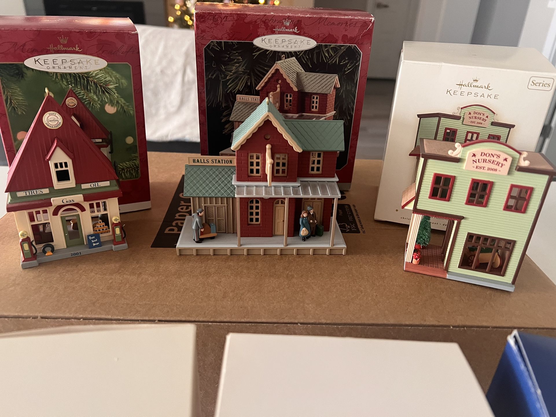 Hallmark Ornaments - 9 Ornaments For $40