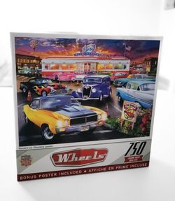 MasterPieces Wheels 750-Piece Jigsaw Puzzle