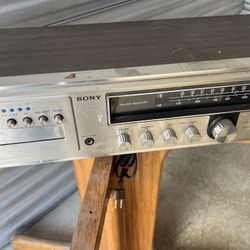 Vintage: Sony Stereo Music System HST-79 Cassette Receiver Vintage 1975