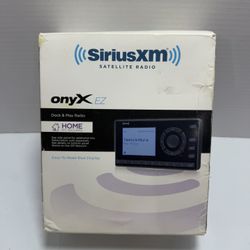 SiriusXM OnyX EZ Satellite Radio Receiver w/ Home Kit SXEZ1H1 Open Box Complete
