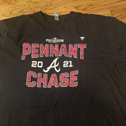 Atlanta Braves 2XL 2021 Pennant Chase T Shirt