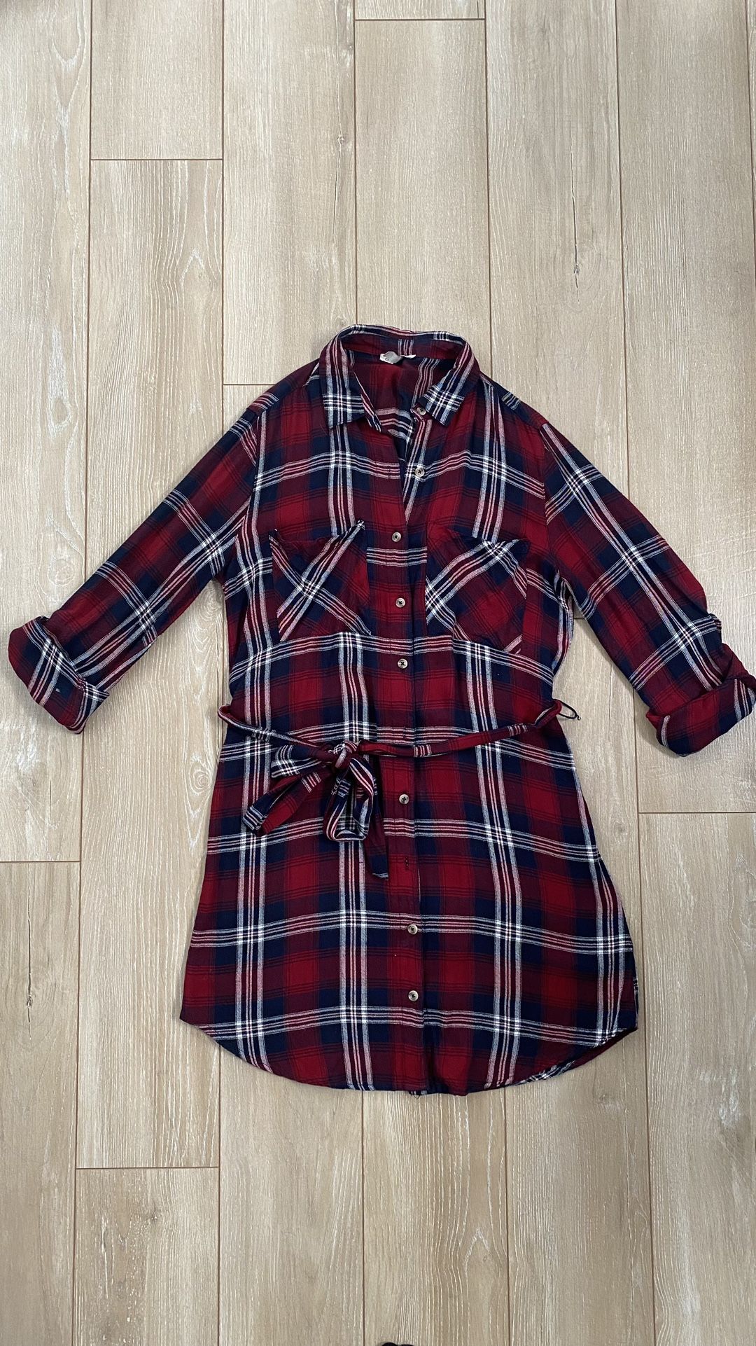 Plaid Dress / Robe