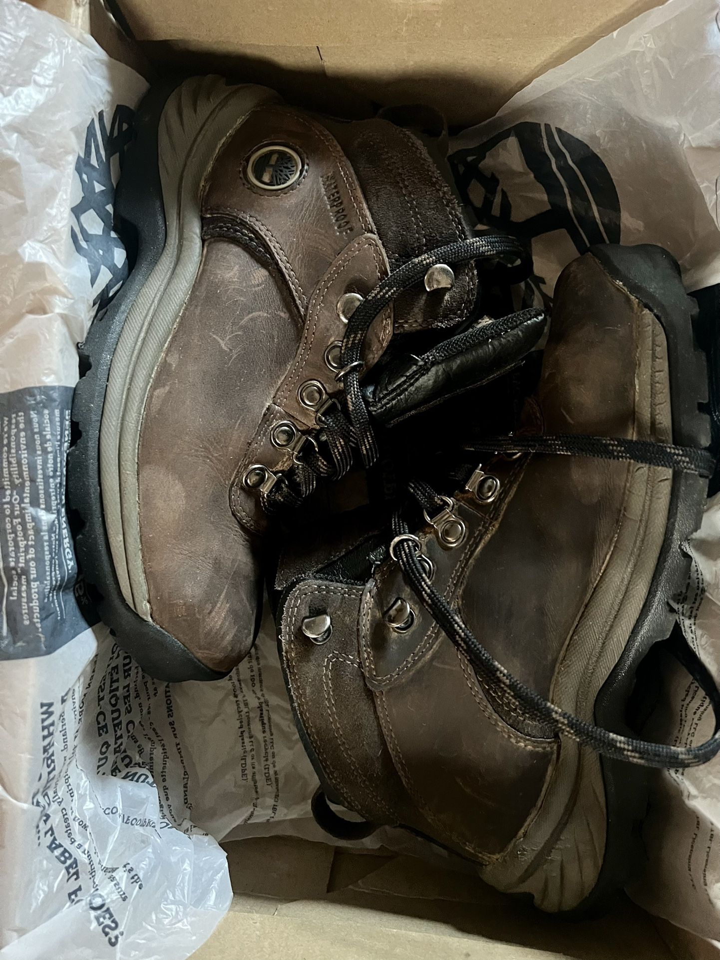 Timberland Brown Hiking Boots Size 6