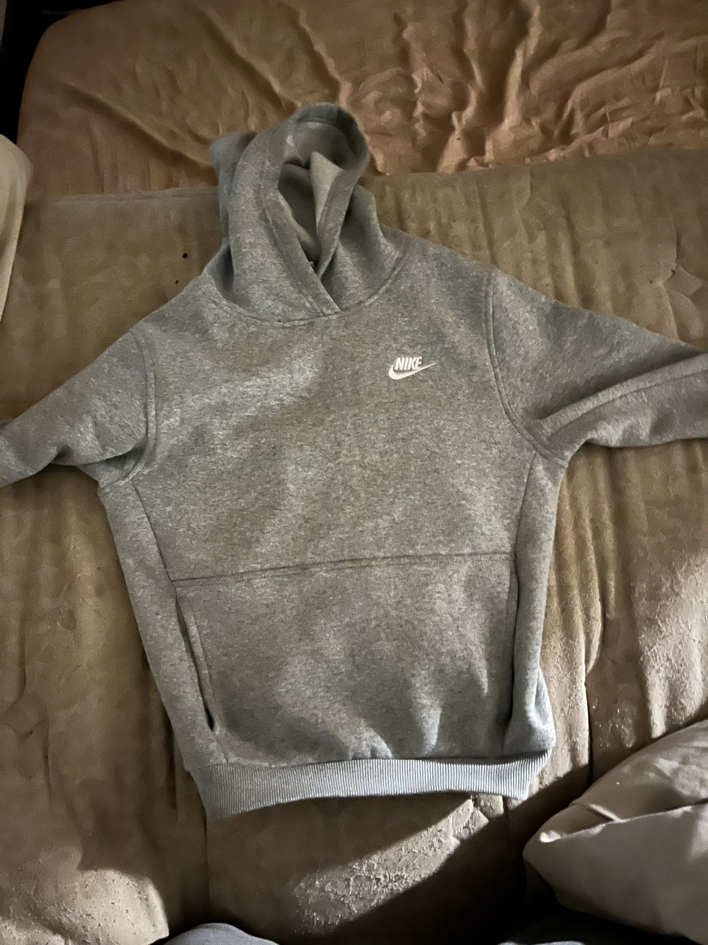 Nike Hoodie Grey Size Medium