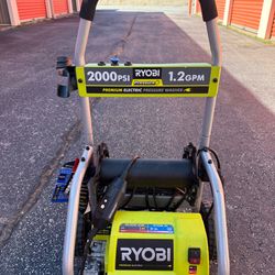 RYOBI 2000 PSI Electric Pressure Washer – Like New – $150 OBO