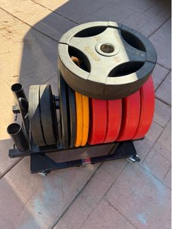 Gopher PowerCore and CAP Barbell Olympic Weight Plates